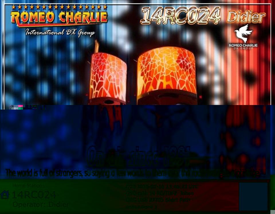 eQSL de 14RC024 DIDIER - France 🇫🇷