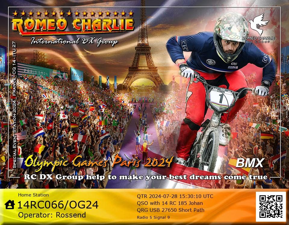 eQSL de 14RC066 OG24 ROSSEND - France 🇫🇷