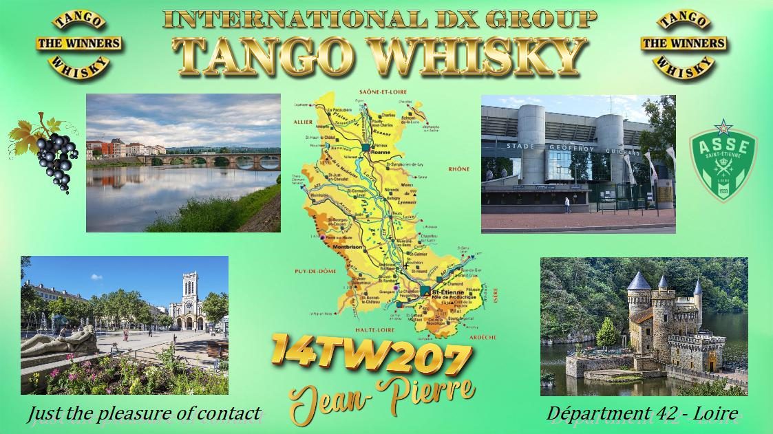 eQSL de 14TW207 JEAN PIERRE - France 🇫🇷