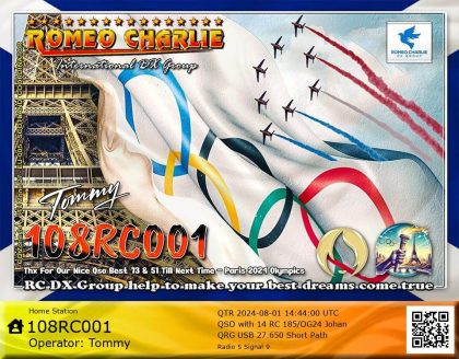 eQSL 108RC001 TOMMY