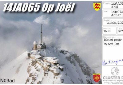 eQSL 14JA065 — France
