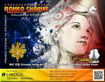 eQSL 14RC026 SEBASTIEN