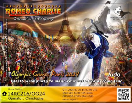 eQSL 14RC216 OG24 CHRISTOPHE