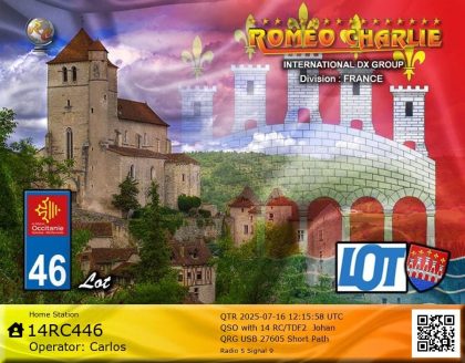 eQSL 14RC446 CARLOS