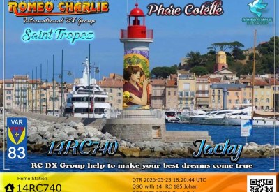 eQSL 14RC740 JACKY — France