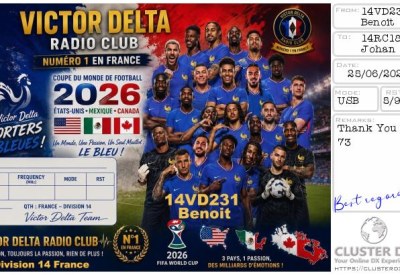 eQSL 14VD231 BENOIT — France
