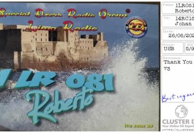 eQSL 1LR081 ROBERTO — Italie