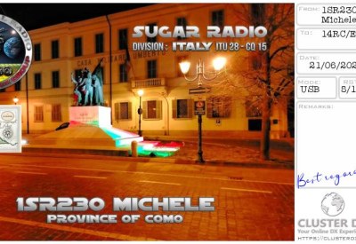 eQSL 1SR230 MICHELE — Italie