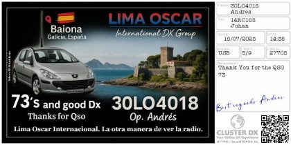 eQSL 30LO4018 ANDRES
