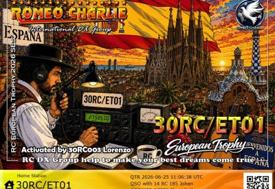 eQSL 30RC-ET01 LORENZO — Espagne
