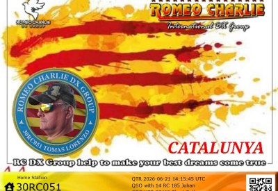 eQSL 30RC051 THOMAS — Espagne
