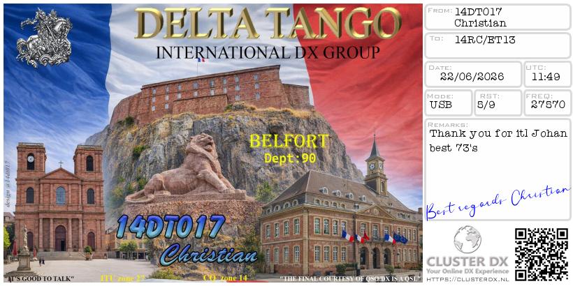 eQSL 14DT017