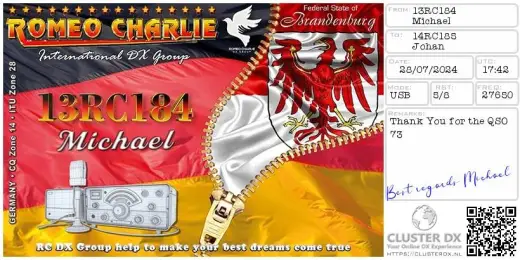 eQSL 13RC184