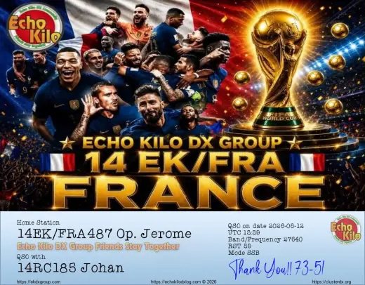 eQSL 14EK-FRA487