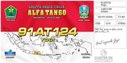 eQSL 91AT124