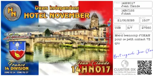 eQSL 14HN017
