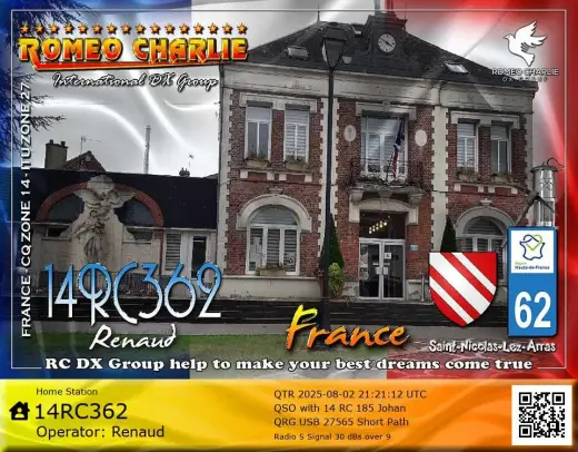 eQSL 14RC362