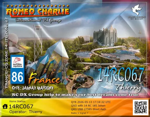eQSL 14RC067