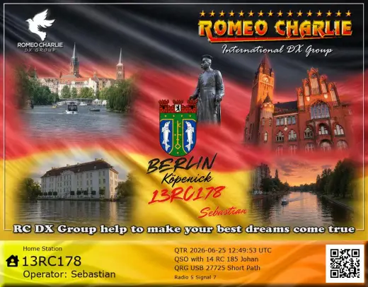 eQSL 13RC178
